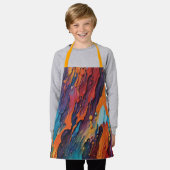 All-over Print Apron Schort (Gedragen)