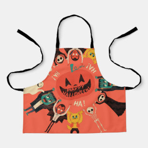 All-over Print Apron Schort