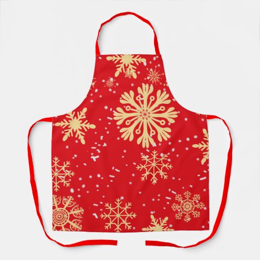 All-over Print Apron Schort (Voorkant)
