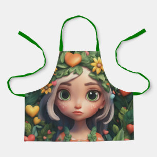 All-over Print Apron Schort