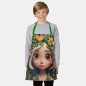 All-over Print Apron Schort (Gedragen)