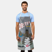 All-over Print Apron Schort (Gedragen)