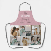 All-over Print Apron Schort (Voorkant)