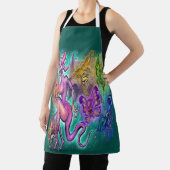 All-over Print Apron Schort (Insitu)