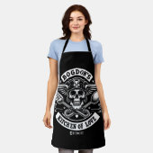 All-over Print Apron Schort (Gedragen)