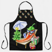 All-over Print Apron Schort (Voorkant)