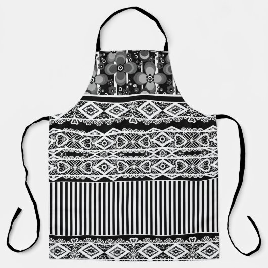 All-over Print Apron Schort (Voorkant)