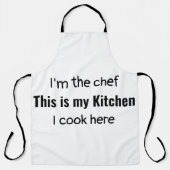 All-over Print Apron Schort (Voorkant)