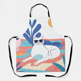 All-over Print Apron Schort