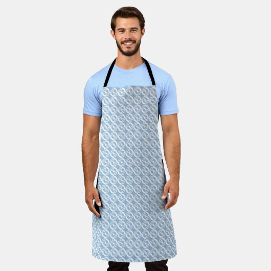 All-Over Print Apron Schort (Gedragen)
