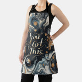 All-over Print Apron Schort (Insitu)