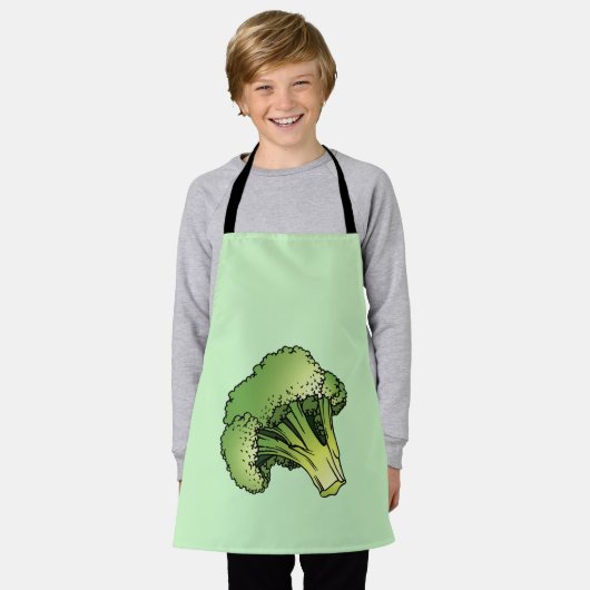 All-over Print Apron Schort (Gedragen)