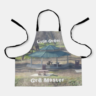 All-over Print Apron Schort