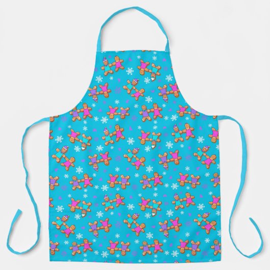 All-over Print Apron Schort (Voorkant)