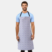 All-Over Print Apron Schort (Gedragen)