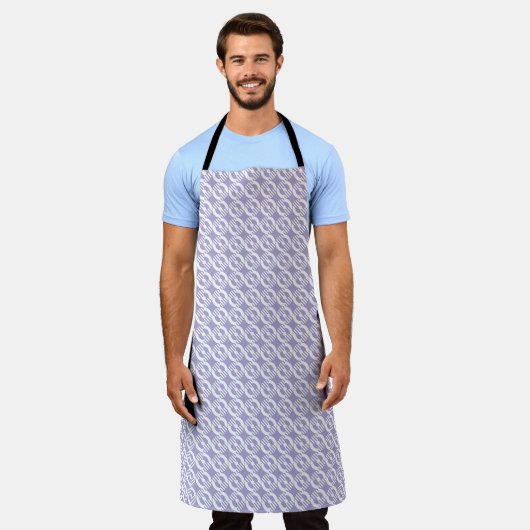 All-Over Print Apron Schort (Gedragen)
