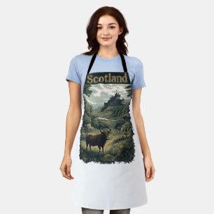 All-over Print Apron Schort