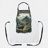 All-over Print Apron Schort (Voorkant)