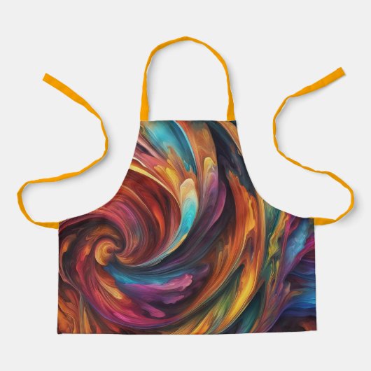 All-over Print Apron Schort (Voorkant)