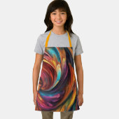 All-over Print Apron Schort (Insitu)