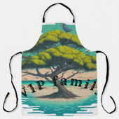 All-over Print Apron Schort (Voorkant)