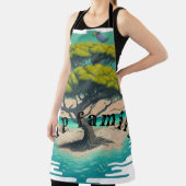 All-over Print Apron Schort (Insitu)