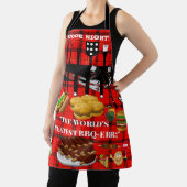 All-over Print Apron Schort (Insitu)