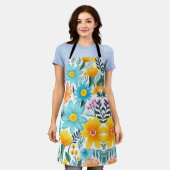 All-over Print Apron Schort (Gedragen)