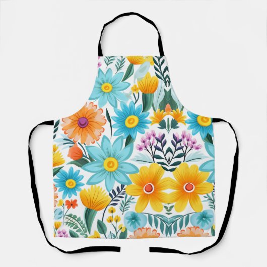 All-over Print Apron Schort (Voorkant)