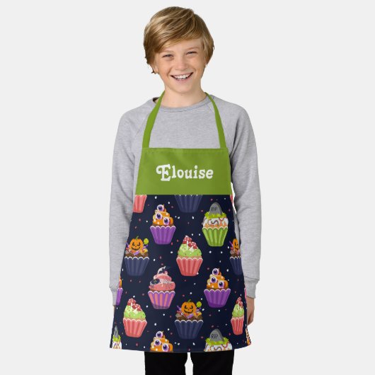 All-over Print Apron Schort (Gedragen)