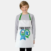 All-over Print Apron Schort (Gedragen)