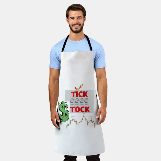 All-over Print Apron Schort (Gedragen)