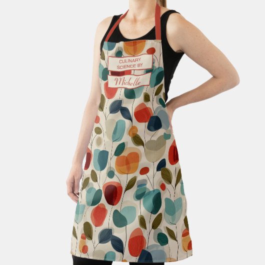 All-Over Print Apron Schort (Insitu)