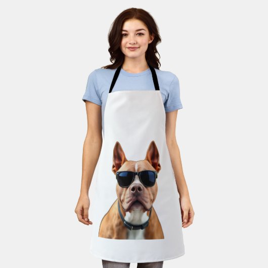 All-over Print Apron Schort (Gedragen)