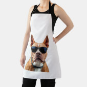 All-over Print Apron Schort (Insitu)