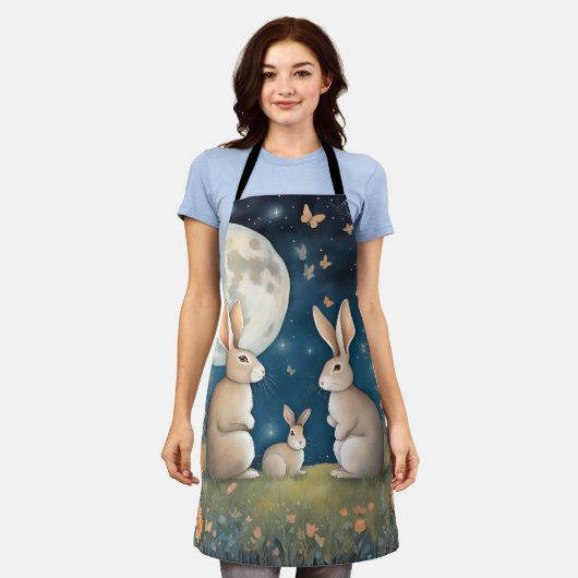 All-over Print Apron Schort (Gedragen)