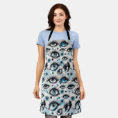 All-over Print Apron Schort (Gedragen)