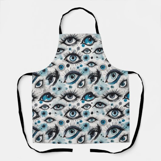 All-over Print Apron Schort (Voorkant)