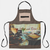 All-over Print Apron Schort (Voorkant)