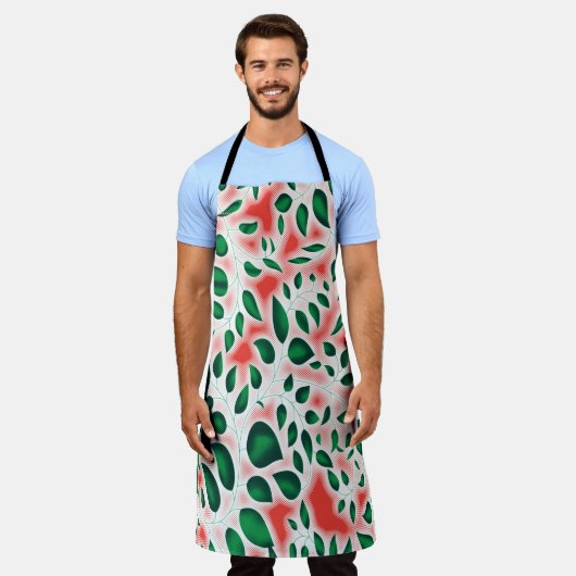 All-over Print Apron Schort (Gedragen)