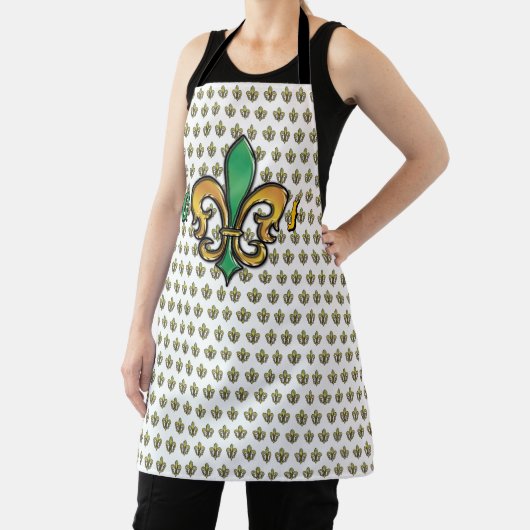 All-over Print Apron Schort (Insitu)