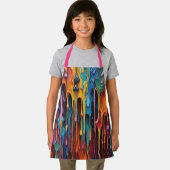 All-over Print Apron Schort (Insitu)