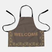 All-over Print Apron Schort (Voorkant)