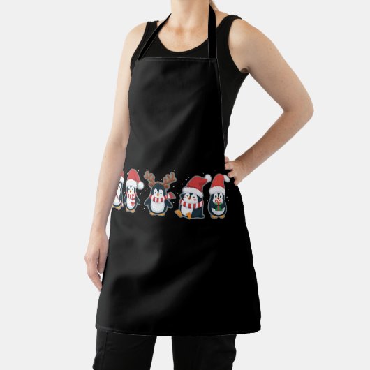 All-over Print Apron Schort (Insitu)