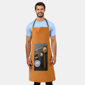 All-over Print Apron Schort (Gedragen)