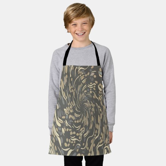 All-over Print Apron Schort (Gedragen)