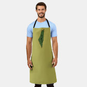 All-over Print Apron Schort (Gedragen)