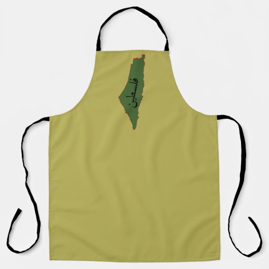 All-over Print Apron Schort (Voorkant)