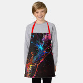 All-over Print Apron Schort (Gedragen)