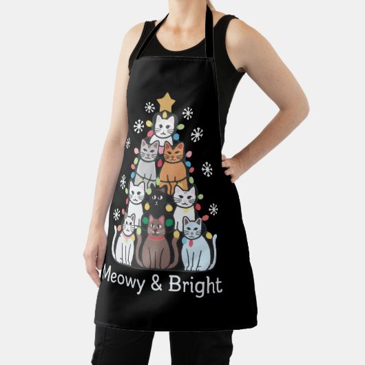 All-over Print Apron Schort (Insitu)